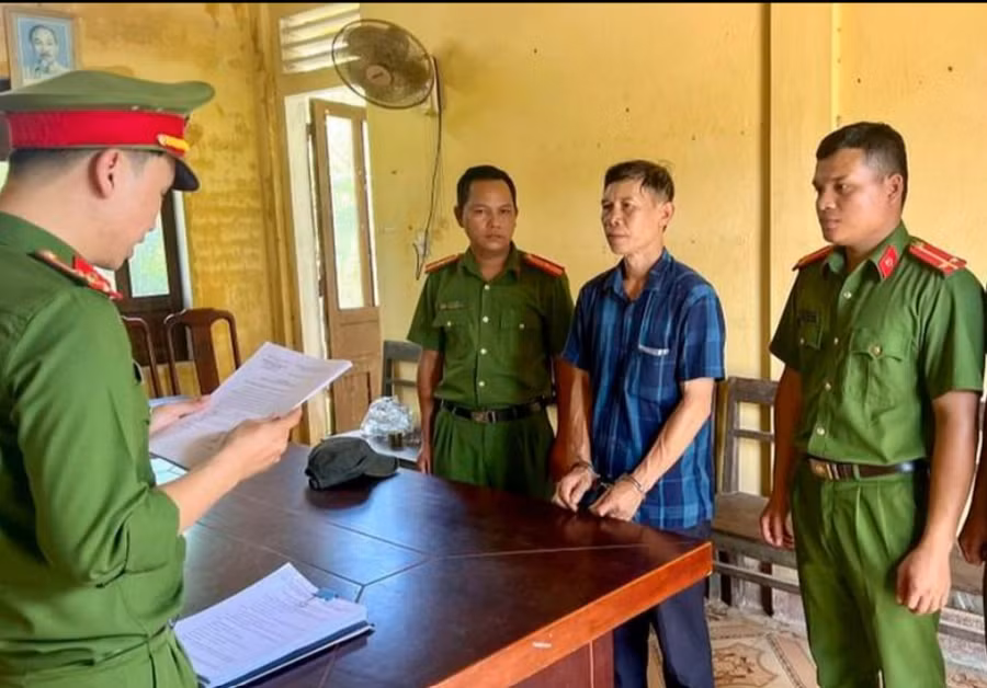 Hoàng Thái Ninh bị khởi tố về hành vi vi phạm quy định về khai thác tài nguyên. (Ảnh: CACC).