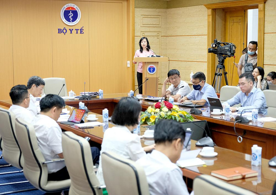 Quyền Bộ trưởng Đào Hồng Lan phát biểu tại hội nghị. Ảnh: Trần Minh. Quyền Bộ trưởng Đào Hồng Lan phát biểu tại hội nghị. Ảnh: Trần Minh.