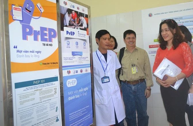 Đẩy mạnh công tác phòng, chống HIV/AIDS. Ảnh: SYT.