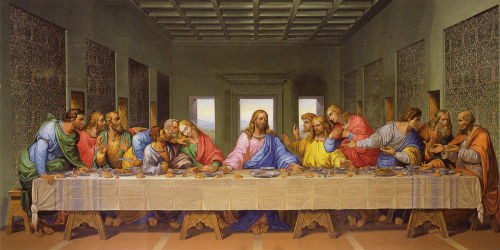 Những kiệt tác hội họa làm đau đầu hậu thế của Leonardo da Vinci ảnh 3 Họa phẩm Bữa tiệc cuối cùng (The Last Super)