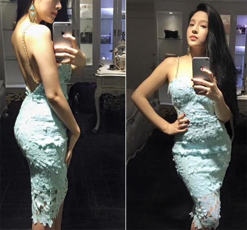 Nhan sắc gợi cảm, sang chảnh của hot girl Huyền Baby ảnh 9 Cô bật lại: Thế giờ cứ nuôi con là phải up ảnh con lên hả?.