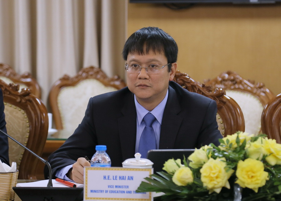 Thứ trưởng Bộ GD&ĐT Lê Hải An Thứ trưởng Bộ GD&ĐT Lê Hải An