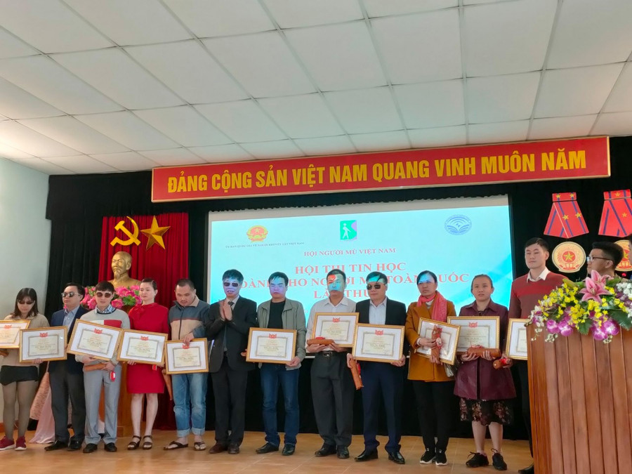 Thí sinh đạt giải trong cuộc thi