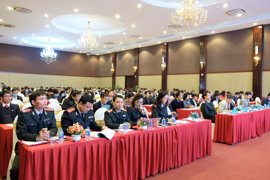 Hội nghị nhận được sự quan tâm của đại biểu thuộc 74 trường Đại học từ Huế trở ra.