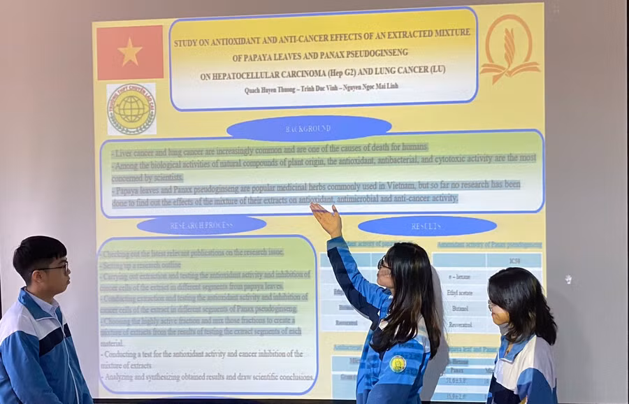 HS Trường Chuyên Lào Cai giành HCV thi phát minh và sáng chế công nghệ