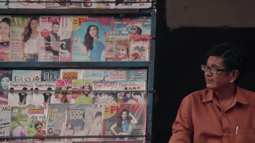 Ông Toàn là người cha tình cảm và nhiều tâm sự. polyad