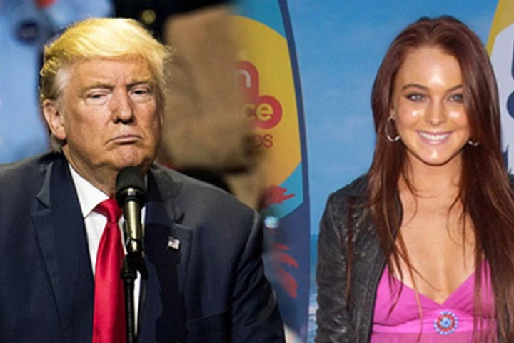 Donald Trump bình luận khiếm nhã về Lindsay Lohan