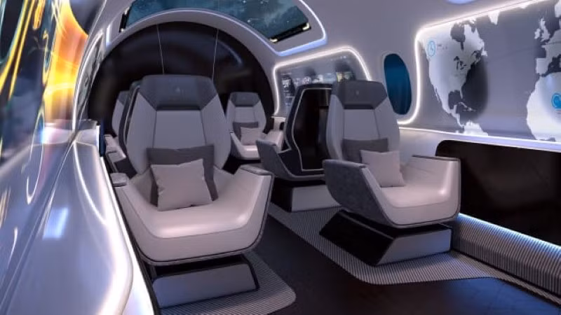 Nội thất của Aerion AS2 có thể sẽ như thế này.