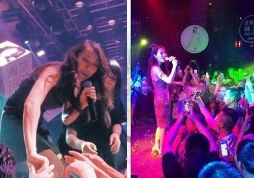 Viên Gia Mẫn liên tục nhận show ở hộp đêm. Viên Gia Mẫn liên tục nhận show ở hộp đêm.