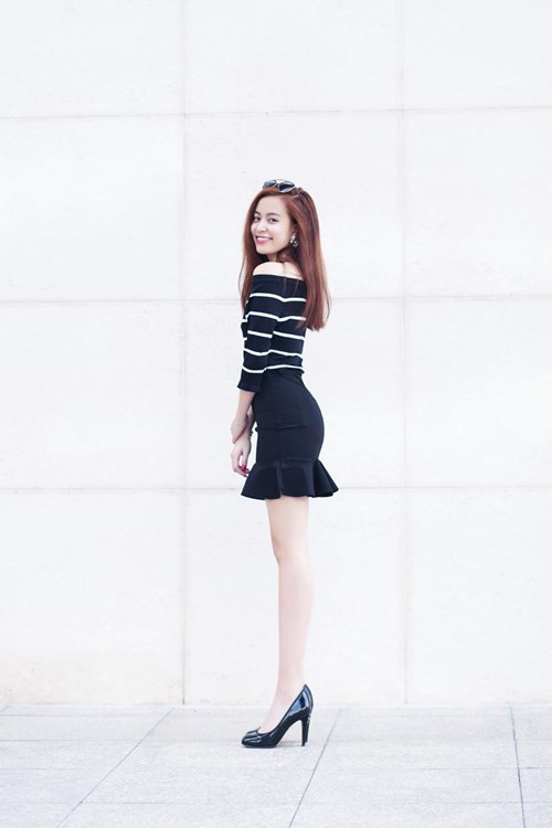 Gu thời trang thanh lịch đời thường của Hoàng Thùy Linh - ảnh 8