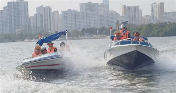 Một cảnh trong bộ phim 'Phơi sáng' do Cục Điện ảnh đặt hàng Hãng phim Giải phóng sản xuất, vừa hoàn thành đầu tháng 8.