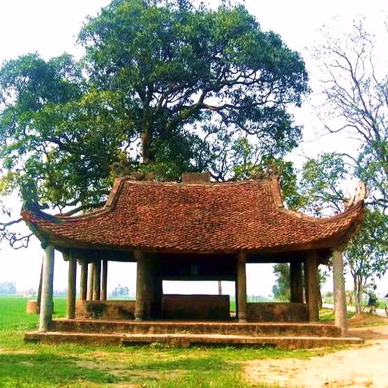 Quán Nghinh Hương của làng Hương Ngải.