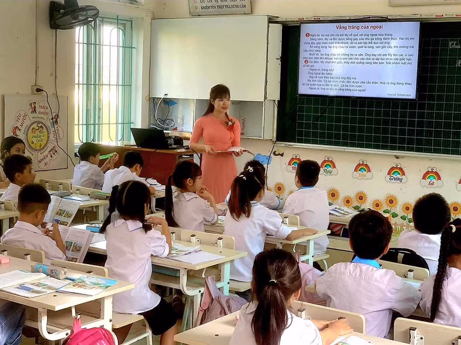 Hội thi Giáo viên dạy giỏi là một hoạt động chuyên môn nghiệp vụ thường niên.