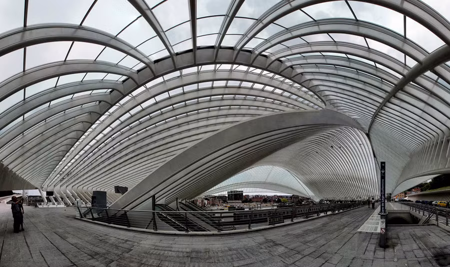 Sải ga Liege Guillemins.