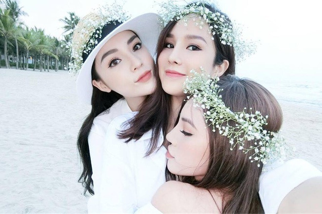 Dân mạng lú lẫn không phân biệt được ai là Kỳ Duyên trong bức ảnh này!