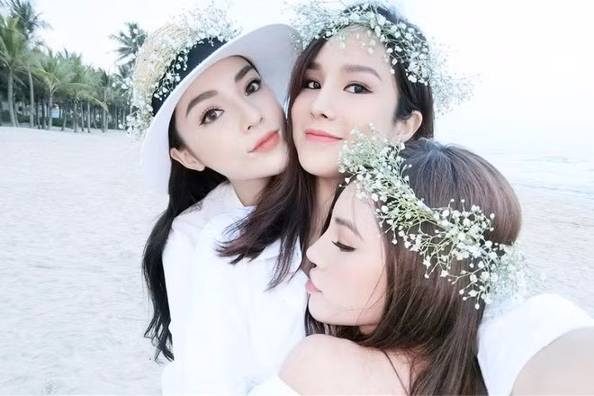 Dân mạng lú lẫn không phân biệt được ai là Kỳ Duyên trong bức ảnh này!