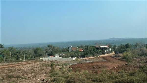 Biệt thự trái phép ở phường Tân Lợi.