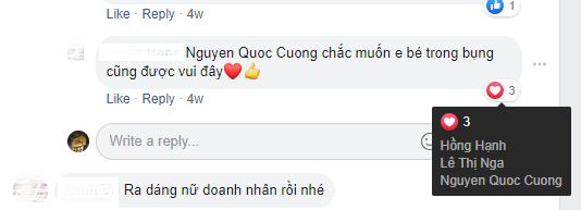 Cả hai bình luận này đều được Cường Đô La