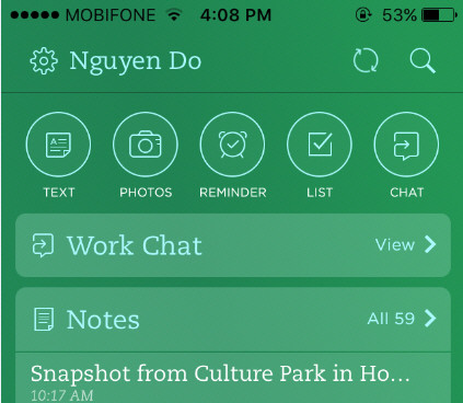 Chọn chức năng Photos. Chọn chức năng Photos.
