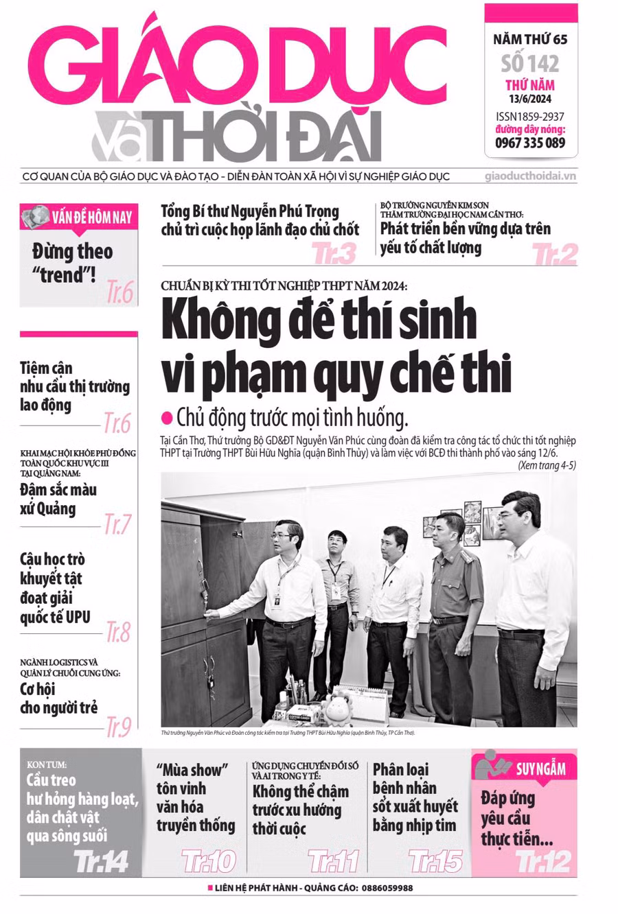 Tin tức báo in 13/6: Chủ động trước mọi tình huống