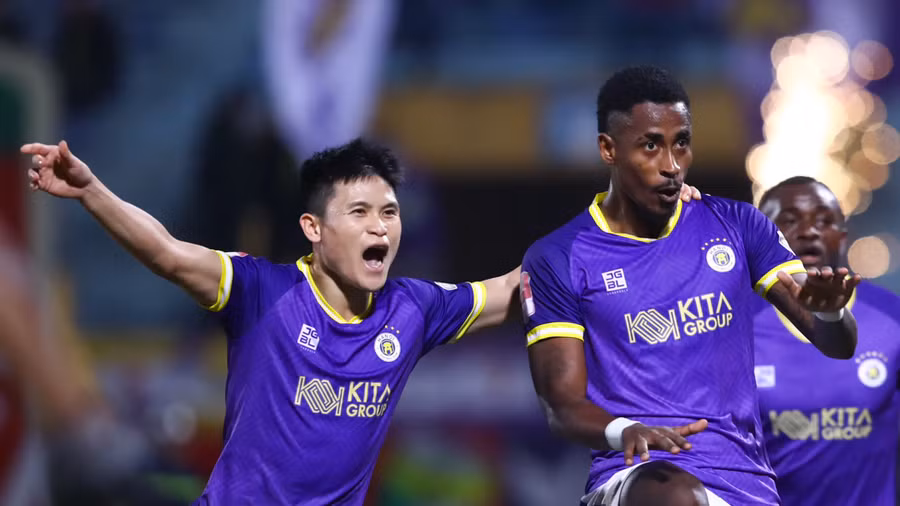 Tuấn Hải đang có phong độ tốt trong màu áo Hà Nội FC.