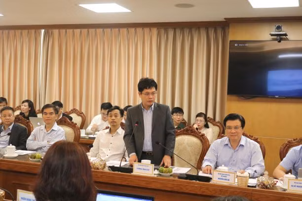 Ông Nguyễn Xuân Thành, Giám đốc BQL Chương trình ETEP phát biểu