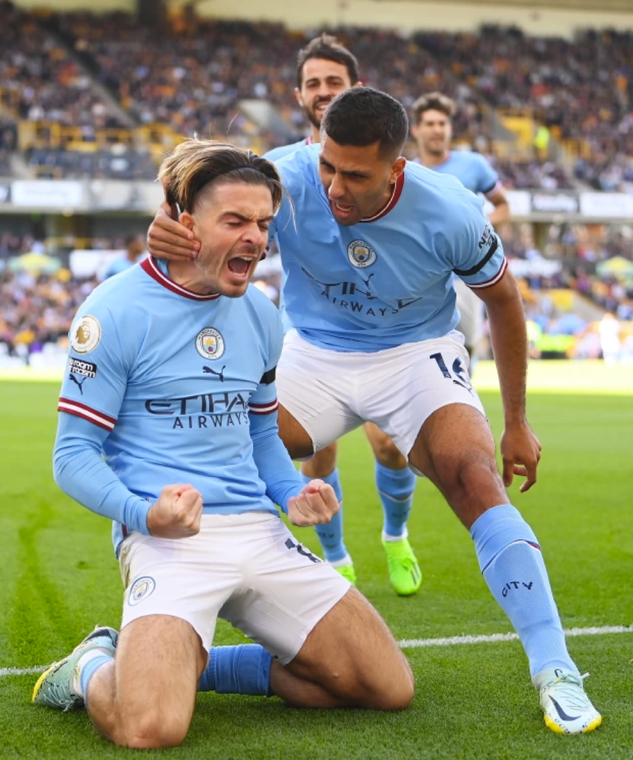 Grealish mở tỷ số tại Molineux chỉ sau 55 giây. Grealish mở tỷ số tại Molineux chỉ sau 55 giây.