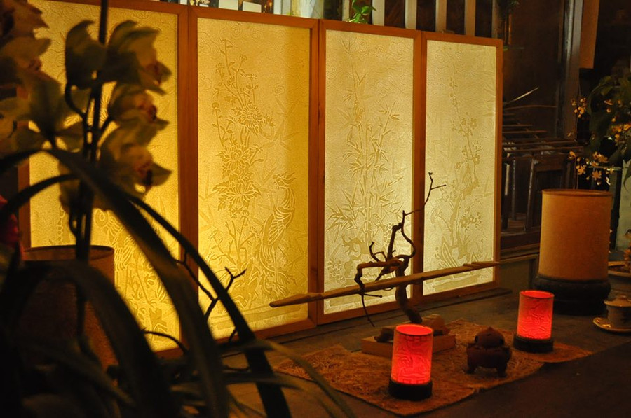 Tranh trúc chỉ ở Huế. Tranh trúc chỉ ở Huế.