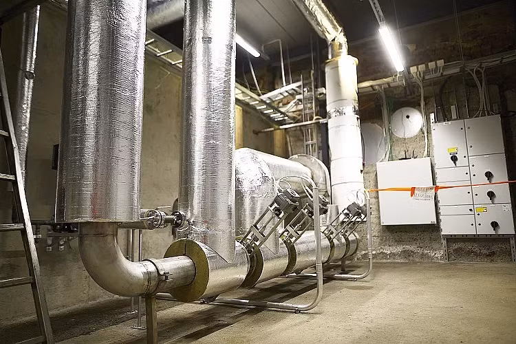 Các nhà nghiên cứu sử dụng mô hình truyền nhiệt 'khá phức tạp' bên trong hệ thống đường ống để lưu trữ và giải phóng năng lượng.