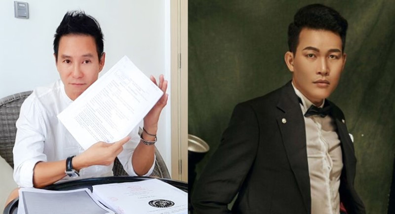 Ca sĩ Lý Hải (trái) và Quách Beem. Ảnh: IT