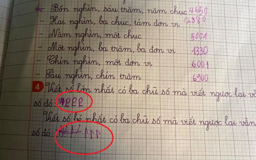 Pha giải toán “sáng tạo” của học sinh lớp 1 khiến dân mạng cười ngất