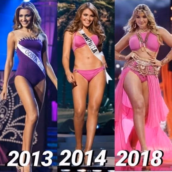 Hoa hậu tăng cân,Hoa hậu phát tướng sau nhiệm kỳ,sao tăng cân