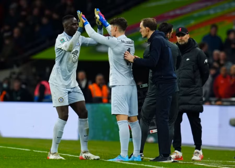 Kepa thay Mendy với mục đích bắt luân lưu...