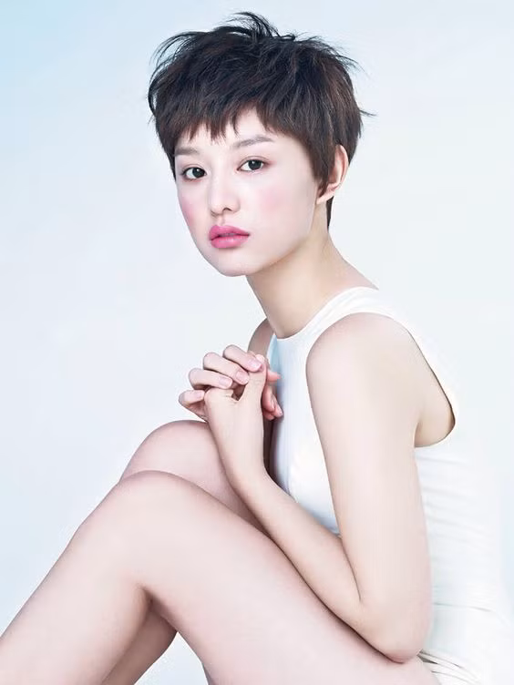 kiểu tóc của Kim Ji Won