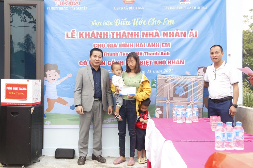 Ông Hồ Thanh Hải - Đại diện Họ Hồ ở Hà Tĩnh thường xuyên đồng hành cùng Báo GD&amp;TĐ trong các hoạt động an sinh, xã hội.