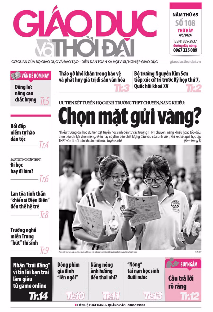 Tin tức báo in 4/5: Bồi đắp niềm tự hào dân tộc
