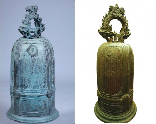 Những quả chuông có niên đại cổ nhất từ trước đến nay đã thể hiện đỉnh cao của nghệ thuật đúc đồng ở Việt Nam thời bấy giờ. Những quả chuông có niên đại cổ nhất từ trước đến nay đã thể hiện đỉnh cao của nghệ thuật đúc đồng ở Việt Nam thời bấy giờ.