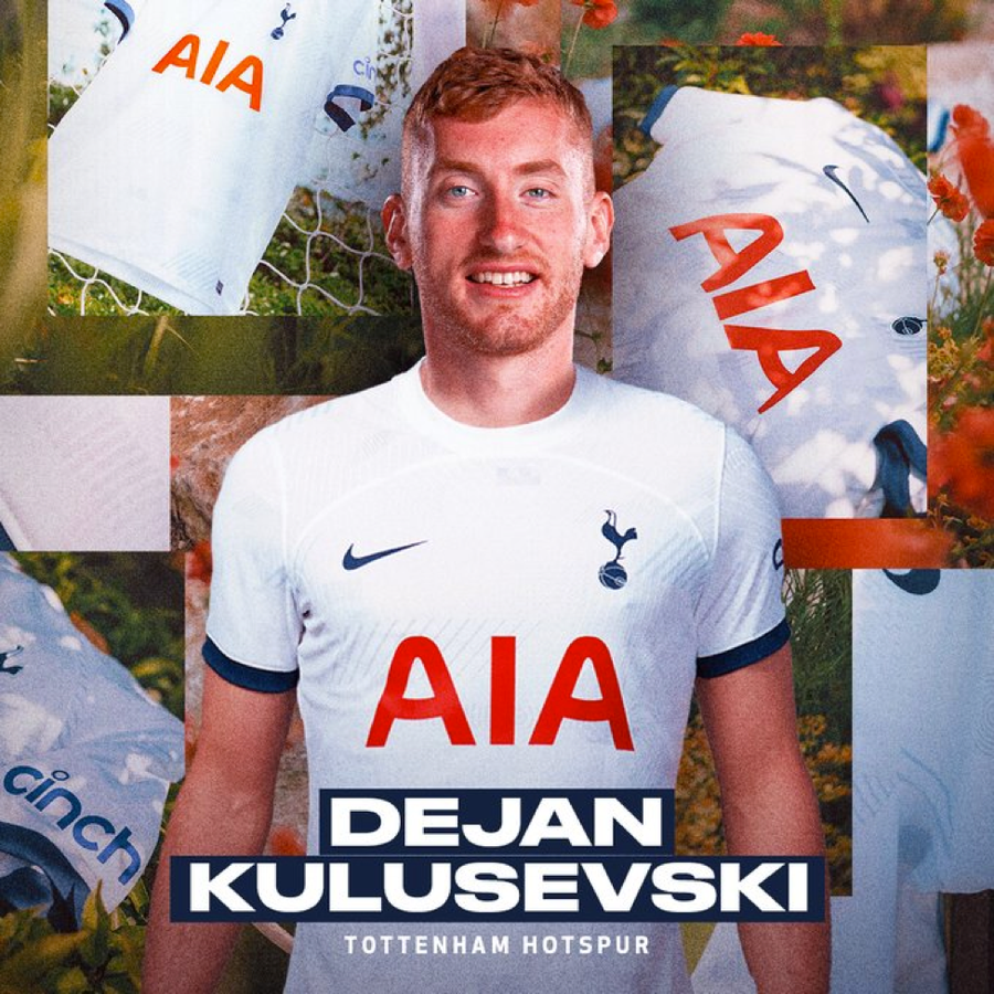 Tottenham xác nhận mua đứt tiền vệ Dejan Kulusevski.