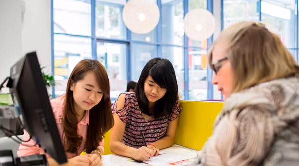 Sinh viên ở trường Australia. Ảnh: Trường UTS Australia Sinh viên ở trường Australia. Ảnh: Trường UTS Australia