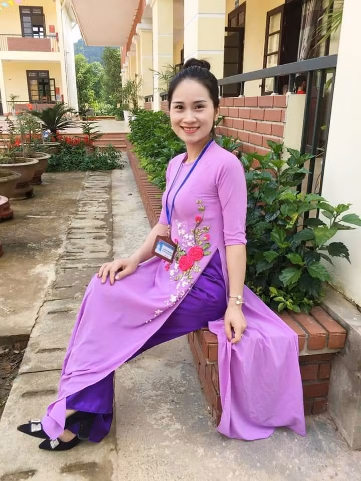 Cô giáo Nông Thị Hiệu. Ảnh: NVCC Cô giáo Nông Thị Hiệu. Ảnh: NVCC