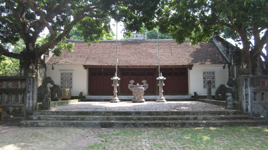 Miếu Đại Trung vẫn khá toàn vẹn và độc đáo.