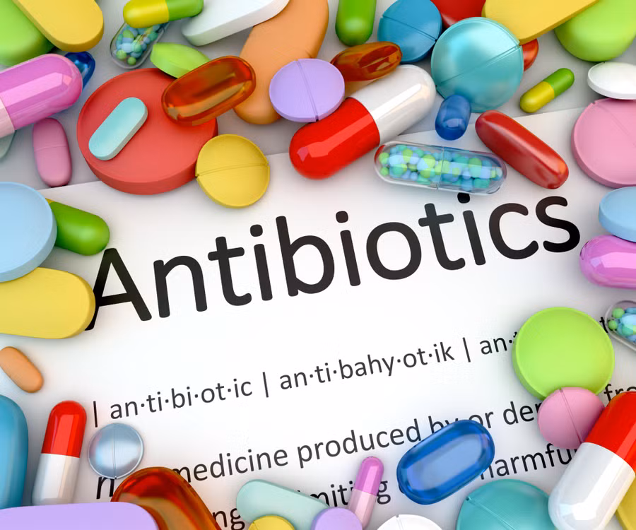 Thuốc kháng sinh.
