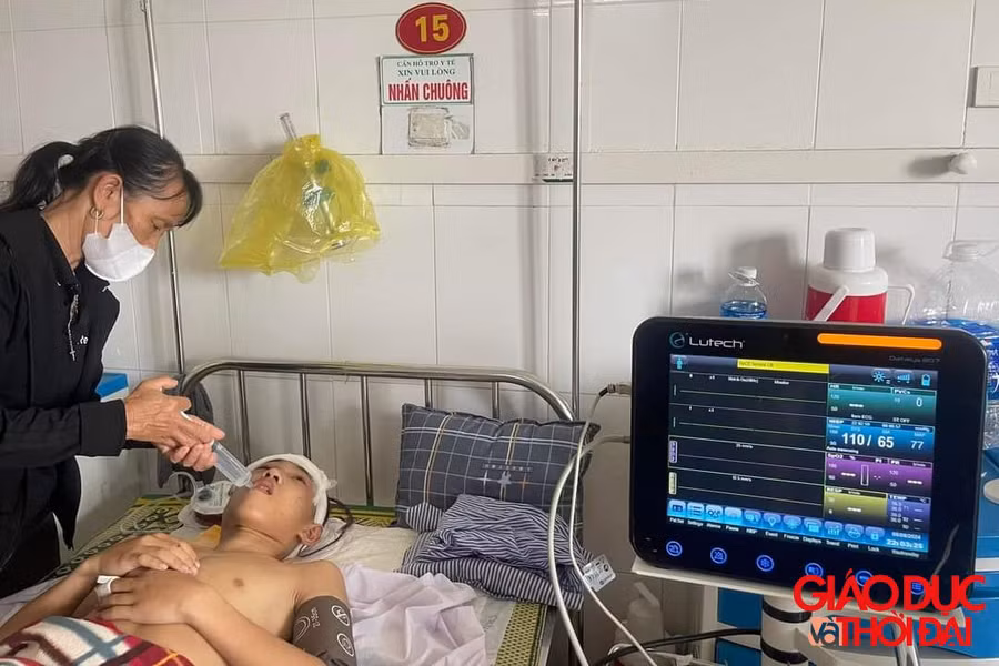 Tai nạn nghiệt ngã khiến Núi hôn mê, nguy kịch.