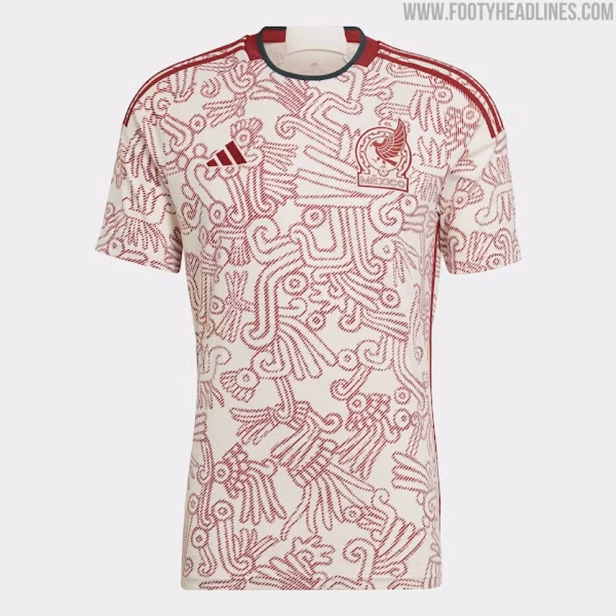 Adidas chịu trách nhiệm sản xuất bộ áo đấu của tuyển Mexico tại Qatar. Adidas chịu trách nhiệm sản xuất bộ áo đấu của tuyển Mexico tại Qatar.