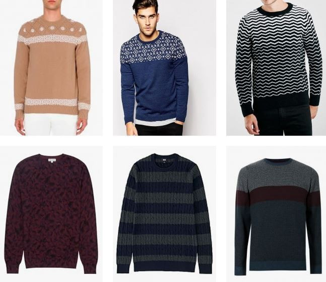 7 mẫu áo len nam cá tính cho những ngày gió lạnh