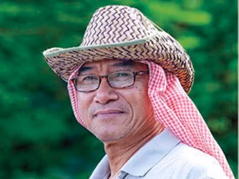 Nghệ sĩ Nguyễn Bá Lộc. Ảnh: NLĐ.