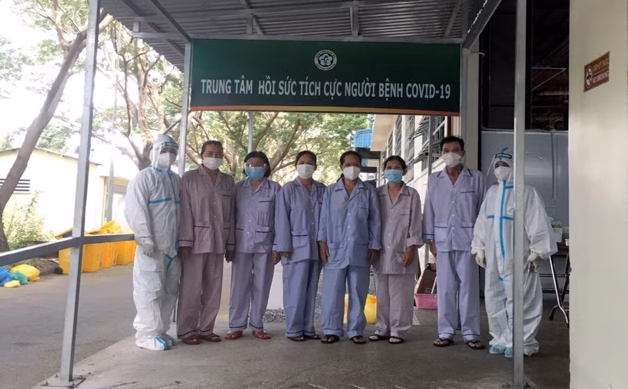 Rất nhiều bệnh nhân đã được xuất viện tại Bệnh viện dã chiến 3 tầng số 16. Nguồn: Sở Y tế Thành phố Hồ Chí Minh.