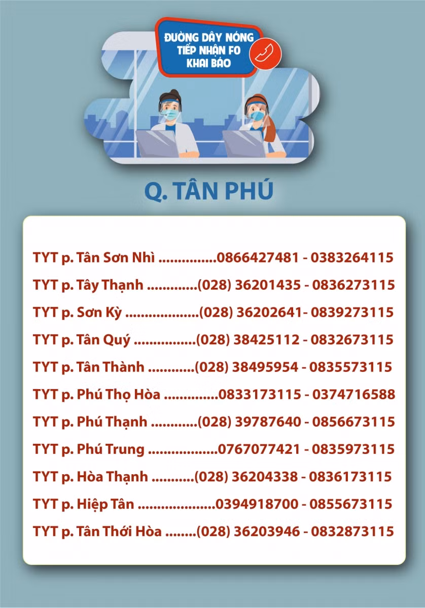 Thành phố Hồ Chí Minh công bố đường dây nóng tiếp nhận F0 khai báo ảnh 2
