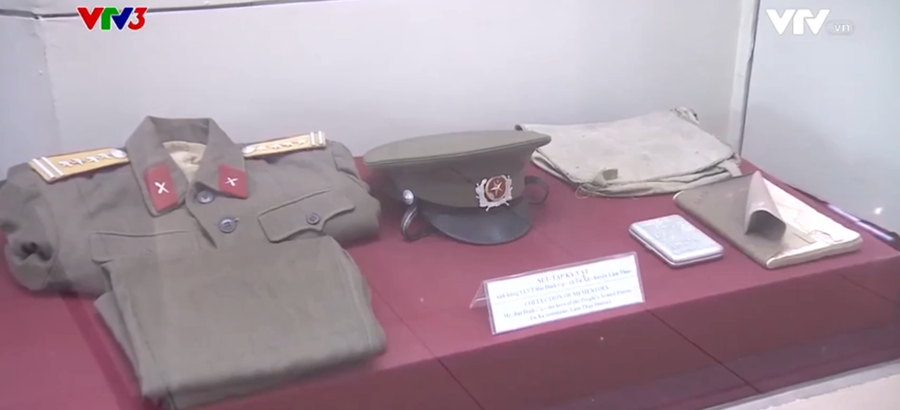 Câu chuyện về Anh hùng LLVTND Bùi Đình Cư. Ảnh chụp từ màn hình.