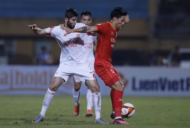 Văn Hậu không thể giúp Công an Hà Nội giành chiến thắng.